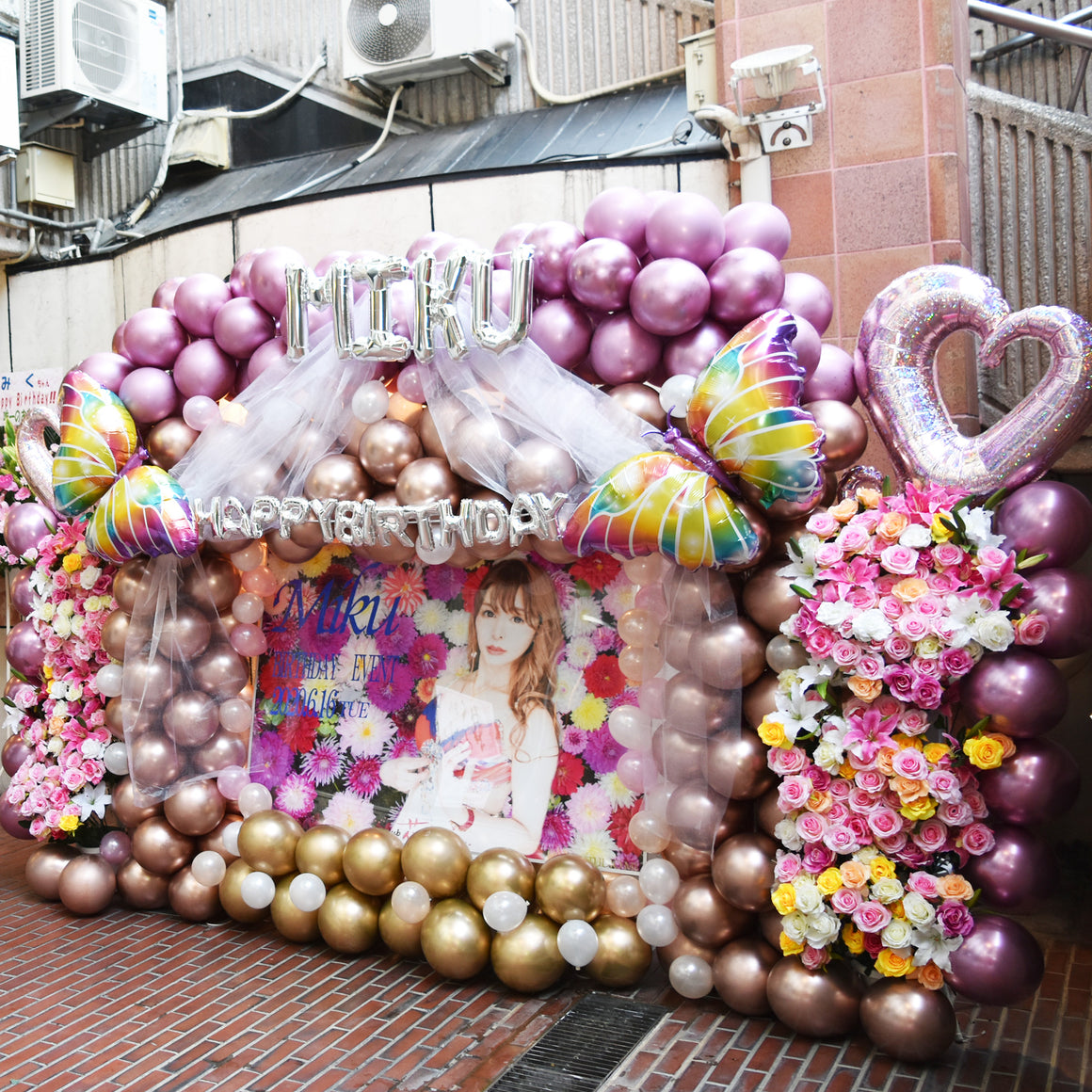 パネルバルーン装飾